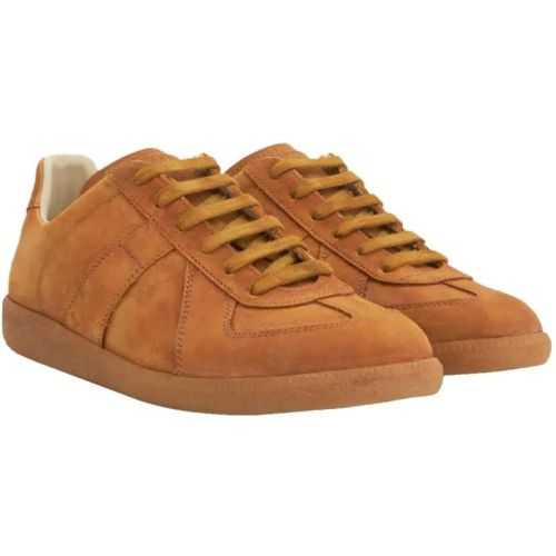 Low-Top Sneaker - Replica Leather Sneakers In Old Camel - Gr. 40 (EU) - in - für Damen - Maison Margiela - Modalova