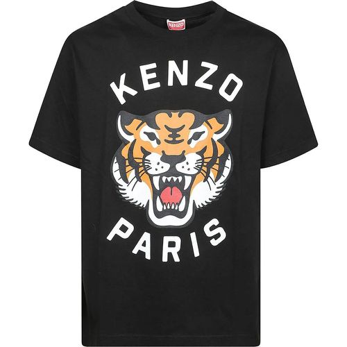 Lucky Tiger Oversize T-shirt Black - Größe L - Kenzo - Modalova