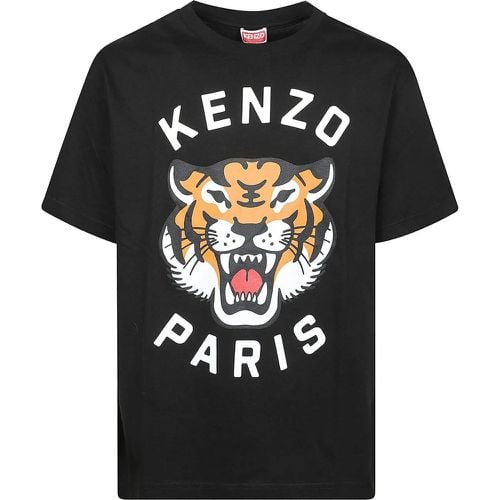 Lucky Tiger Oversize T-shirt Black - Größe S - Kenzo - Modalova