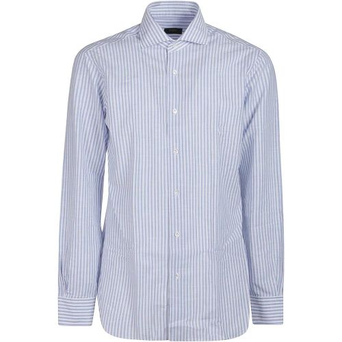 Long Sleeve Neck Shirt - Größe 39 - Barba Napoli - Modalova