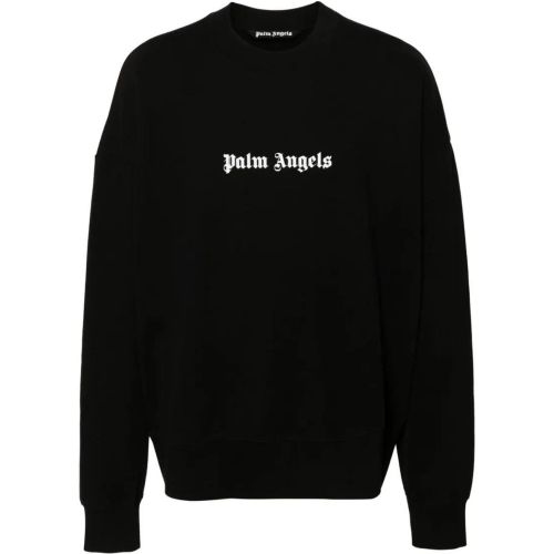 Sweatshirt With Logo - Größe XL - Palm Angels - Modalova