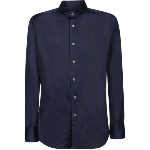 Blue Classic Longsleeve Shirt - Größe L - blue - Canali - Modalova