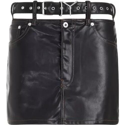 Belt Polyester Mini Skirt - Größe 38 - Paris Best - Modalova