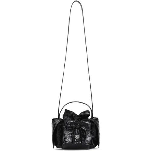 Shopper - Multipocket Mini Black Lamb Leather Shoulder Bag - Gr. unisize - in - für Damen - Acne Studios - Modalova