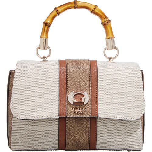 Satchel Bag - Kerima Bamboo Top Handle Flap - Gr. unisize - in - für Damen - Guess - Modalova