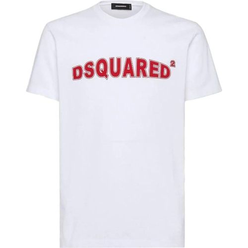 T-shirts White - Größe XL - Dsquared2 - Modalova