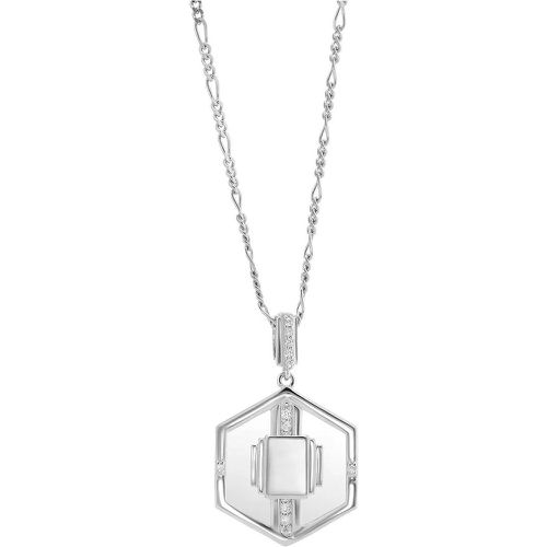 Halskette - Goldie Glass Necklace - Gr. unisize - in Silber - für Damen - V by Laura Vann - Modalova