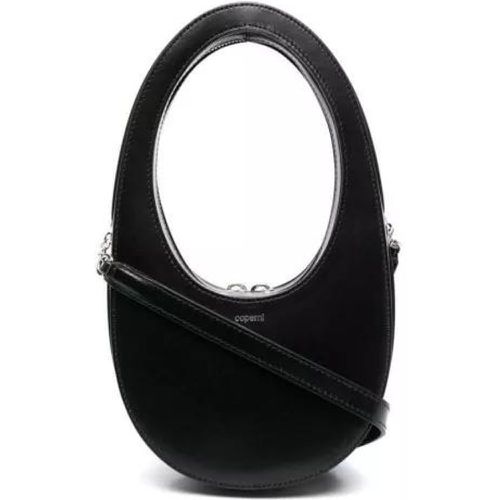 Crossbody Bags - Black Monochrome Mini 'Swipe' Bag With Oval Handle - Gr. unisize - in - für Damen - Coperni - Modalova