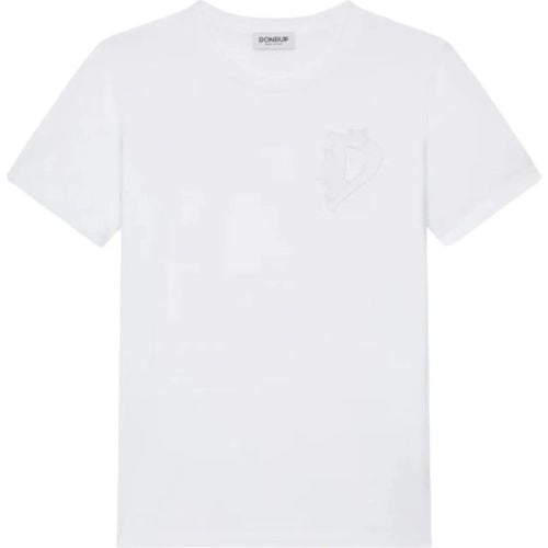 T-Shirts And Polos White - Größe L - Dondup - Modalova