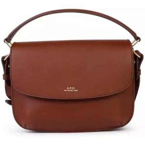 Crossbody Bags - Small 'Sarah' Brown Leather Bag - Gr. unisize - in - für Damen - A.P.C. - Modalova