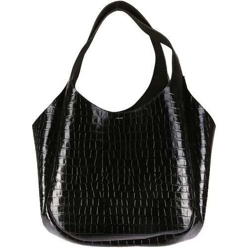 Totes & Shopper - Black Leather Coconut Bag - Gr. unisize - in - für Damen - Coperni - Modalova