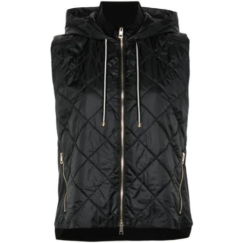 Hooded Quilted Gilet - Größe 42 - Lorena Antoniazzi - Modalova