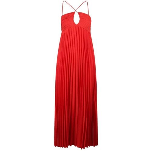 Palmer Pleated Dress - Größe M - P.A.R.O.S.H. - Modalova