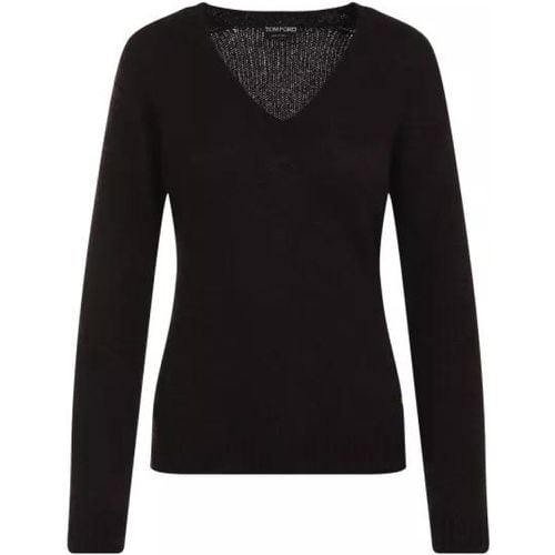 Seamless V-Neck Top - Größe M - Tom Ford - Modalova