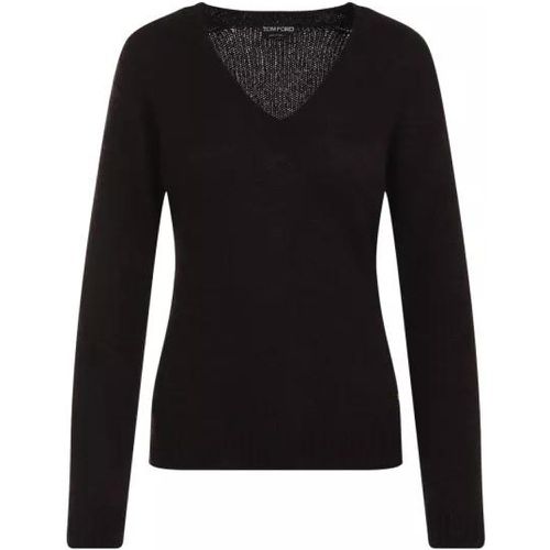 Seamless V-Neck Top - Größe XS - Tom Ford - Modalova