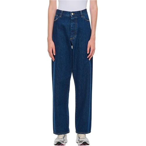 Wide Leg Denim Pants - Größe 38 - Plan C - Modalova