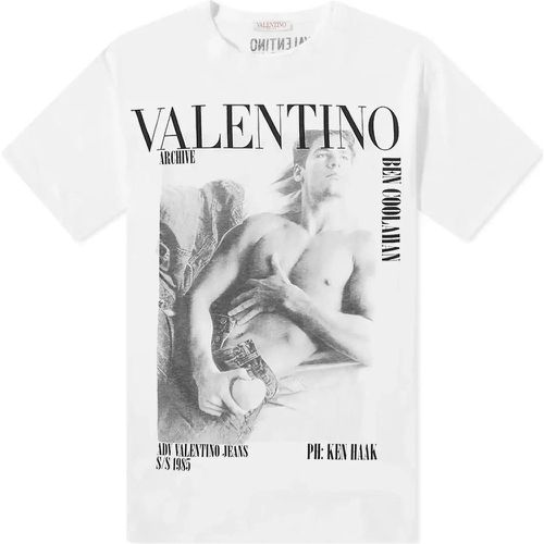 Archive Print T-shirt - Größe L - Valentino - Modalova