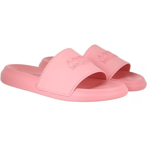Sandalen & Sandaletten - Slide Sandals - Gr. 36 (EU) - in Gold - für Damen - alexander mcqueen - Modalova