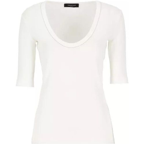 Cotton T-Shirt - Größe 42 - white - Fabiana Filippi - Modalova