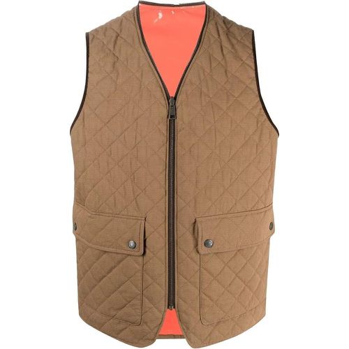 Reversible Quilted Vest Jacket - Größe L - Dsquared2 - Modalova