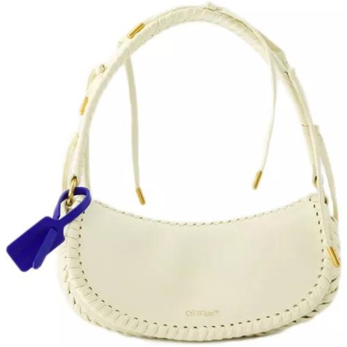 Shopper - Edge Weaving Shoulder Bag - Leather - - Gr. unisize - in - für Damen - Off-White - Modalova
