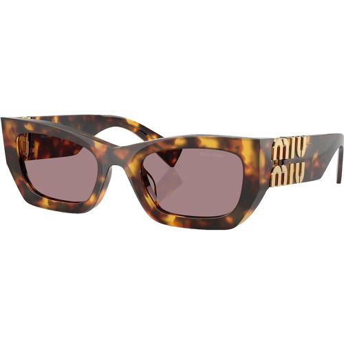 Sonnenbrille - 0MU 09WS - Gr. unisize - in Braun - für Damen - Miu Miu - Modalova