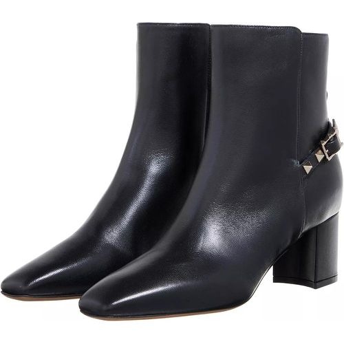 Boots & Stiefeletten - Nappa Leather Rockstud Ankle Boots - Gr. 40,5 (EU) - in - für Damen - Valentino Garavani - Modalova