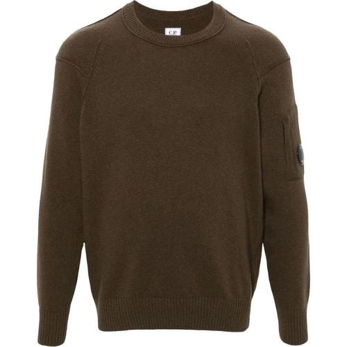 Lamswool crew neck knit divers - Größe M - CP Company - Modalova