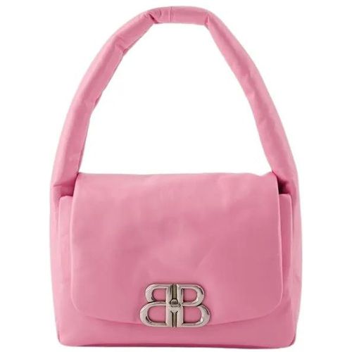 Shopper - Monaco Sling S Shoulder Bag - Leather - Gr. unisize - in Rosa - für Damen - Balenciaga - Modalova