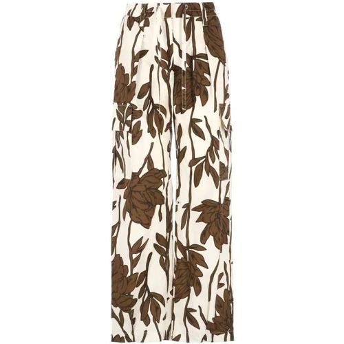 Pants Wirh Ramage Print - Größe 40 - BRUNELLO CUCINELLI - Modalova