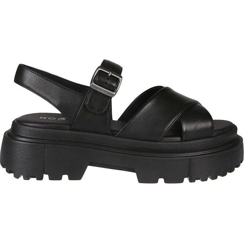 Sandalen - H644 Sandals Black - Gr. 40 (EU) - in - für Damen - Hogan - Modalova