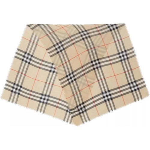 Tücher & Schals - Checked Scarf - Gr. unisize - in - für Damen - Burberry - Modalova