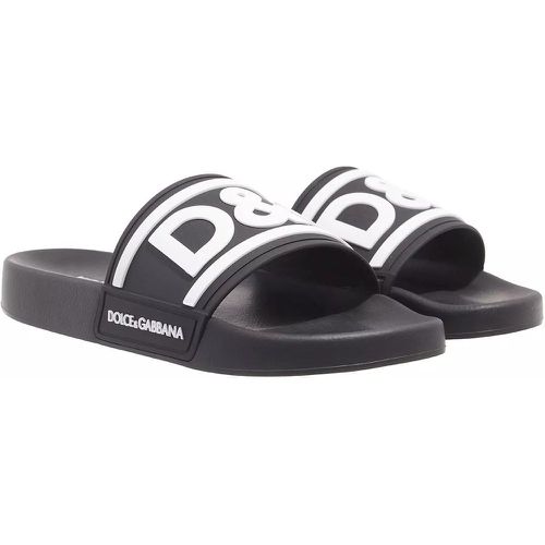 Sandalen & Sandaletten - Slides with DG Logo - Gr. 39 (EU) - in - für Damen - Dolce&Gabbana - Modalova