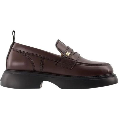 Loafer - Everyday Loafers - Synthetic Leather - Melting Cho - Gr. 39 (EU) - in - für Damen - Ganni - Modalova