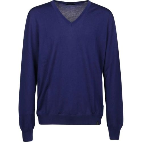 V-neck Sweater - Größe 46 - Fay - Modalova