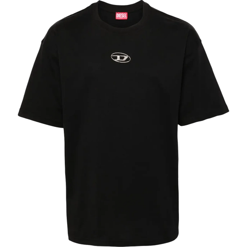 Oval D T-Shirt - Größe L - Diesel - Modalova