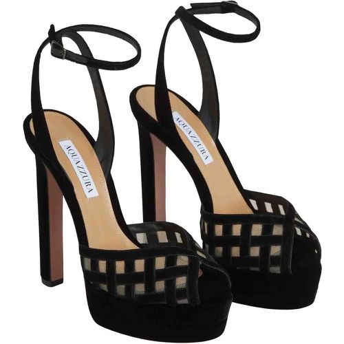 Slipper & Pantoletten - Sandals Black - Gr. 37,5 (EU) - in - für Damen - Aquazzura - Modalova