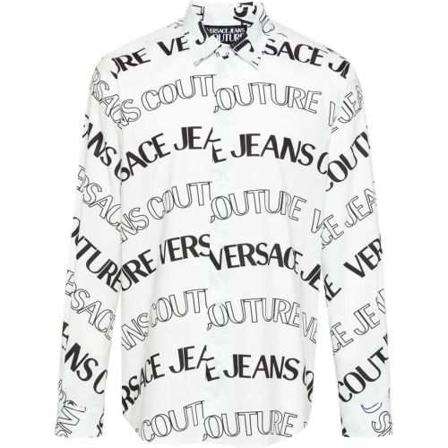 Shirts White - Größe 48 - Versace Jeans Couture - Modalova