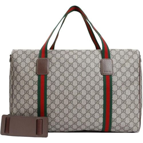 Weekender - Cotton Duffel - Gr. unisize - in - für Damen - Gucci - Modalova