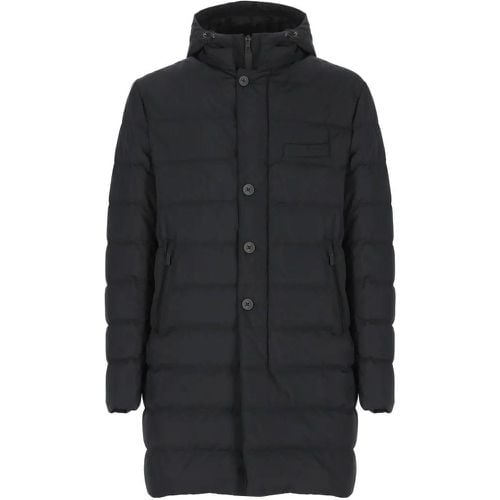 Laminar Down Jacket - Größe 50 - schwarz - Herno - Modalova