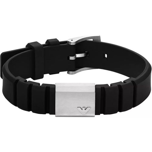 Armbänder - Eagle Logo Schwarze Armband EGS3079 - Gr. ONE SIZE - in Schwarz - für Damen - Emporio Armani - Modalova