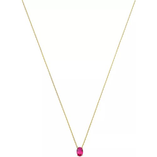 Halskette - Baguette Roux 14 karat necklace - Gr. unisize - in Mehrfarbig - für Damen - Isabel Bernard - Modalova