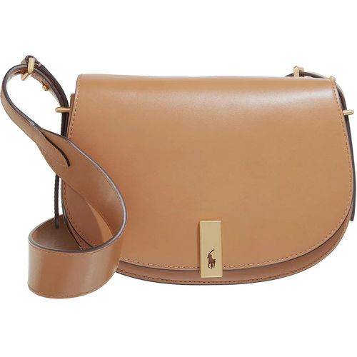 Shopper - Brown Smooth Leather Shoulder Bag - Gr. unisize - in - für Damen - Polo Ralph Lauren - Modalova