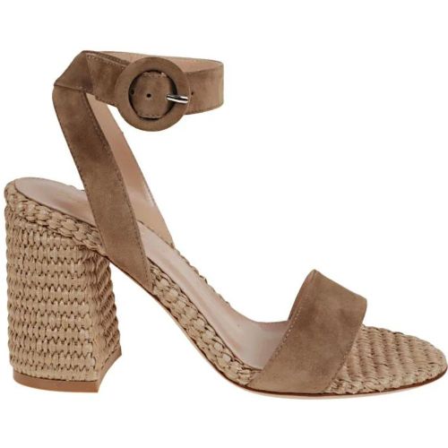 Sandalen - Suede Sandal - Gr. 35 (EU) - in - für Damen - Gianvito Rossi - Modalova