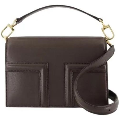 Totes & Shopper - Mini T-Flap Bag - Leather - Brown - Gr. unisize - in - für Damen - TOTEME - Modalova