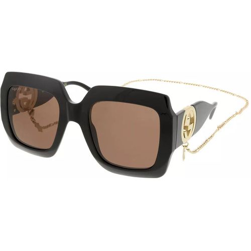 Sonnenbrille - GG1022S-005 54 Sunglass Woman Injection - Gr. unisize - in Schwarz - für Damen - Gucci - Modalova