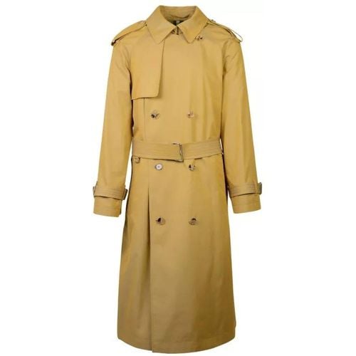 Beige Cotton Trench Coat - Größe 48 - gold - Burberry - Modalova