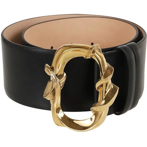 Gürtel - Engraved Snake Calfskin Belt - Gr. 70 - in - für Damen - alexander mcqueen - Modalova