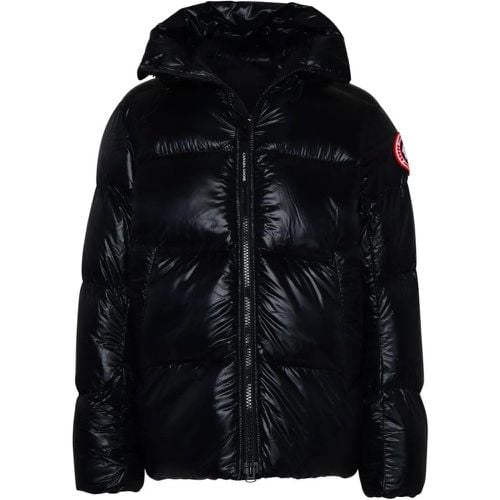 Black Nylon Crofton Jacket - Größe S - Canada Goose - Modalova