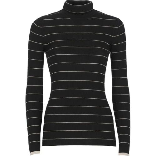 Black Cashmere And Wool Sweater - Größe S - BRUNELLO CUCINELLI - Modalova